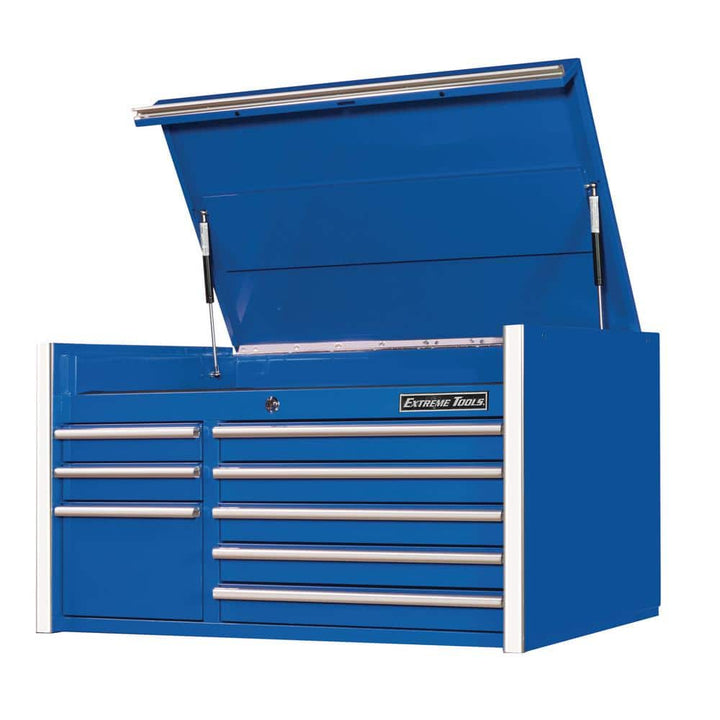Extreme Tools RX 41 in. W x 25 in. D 8-Drawer Top Tool Chest in Blue