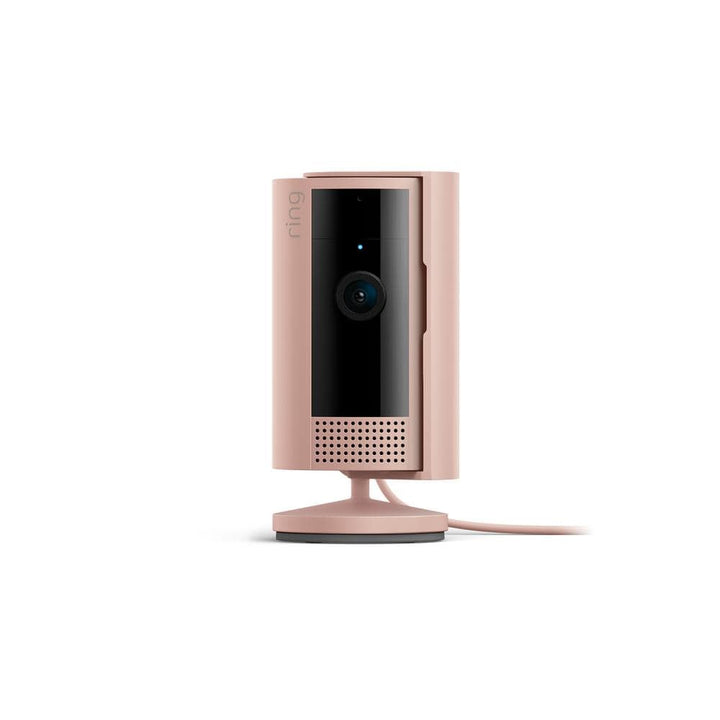 Ring Indoor Cam (2nd Gen) - Plug-In Smart Security Wifi Video Camera, with Included Privacy Cover, Night Vision, Blush