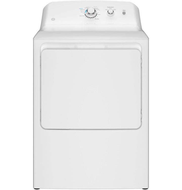 GE 6.2-cu ft Electric Dryer (White)