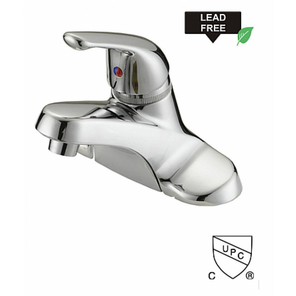 Commercial Single Handle Bathroom Sink Faucet in Brass - 16GS-34899