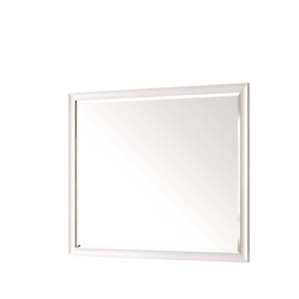 James Martin Vanities Glenbrook 48" Bright White Rectangular Vanity Mirror