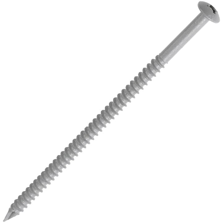 GAF Drill-Tec #14 Heavy Duty Roofing Fastener, 6 in., 1,000/Box