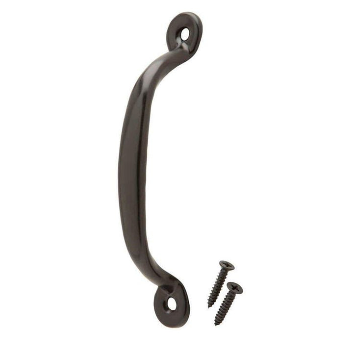 4-7/8 in. Black Light Duty Door Pull