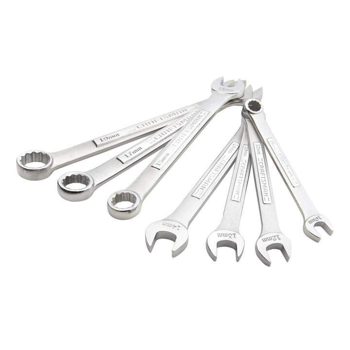 Craftsman Metric Combination Wrench Set, 7-Piece