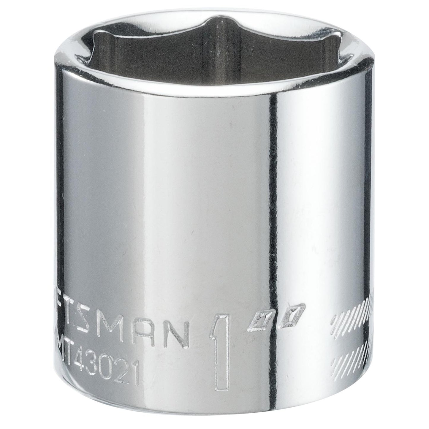 Craftsman 1 in. SAE 6 Point Shallow Socket, 3/8 in. Drive