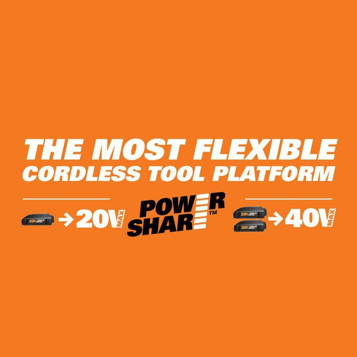 Worx POWER SHARE 40-Volt Li-ION Battery 20
