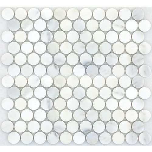 Emser WINTER FROST Winter Frost Natural Stone Marble Border Tile (12-in x 12-in)