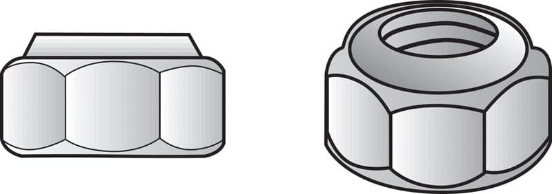 Hillman #10-32 Zinc-Plated Steel SAE Nut, 100-Pack