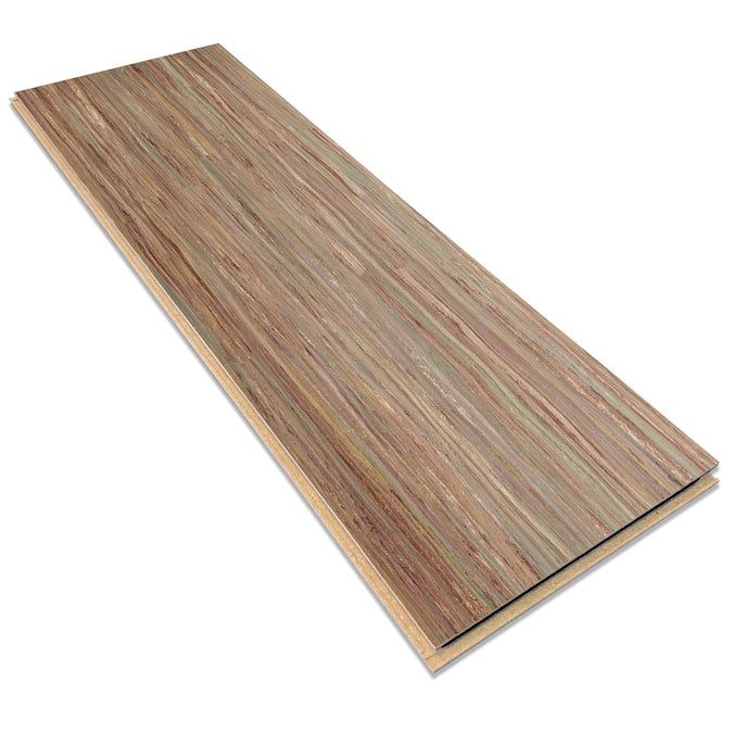 Forbo Flooring Systems Marmoleum Cinch Loc Seal Oxidized Copper 10-mm T x 12-in W x 36-in L Waterproof Wood Plank Laminate Flooring (20.34-sq ft / Carton)