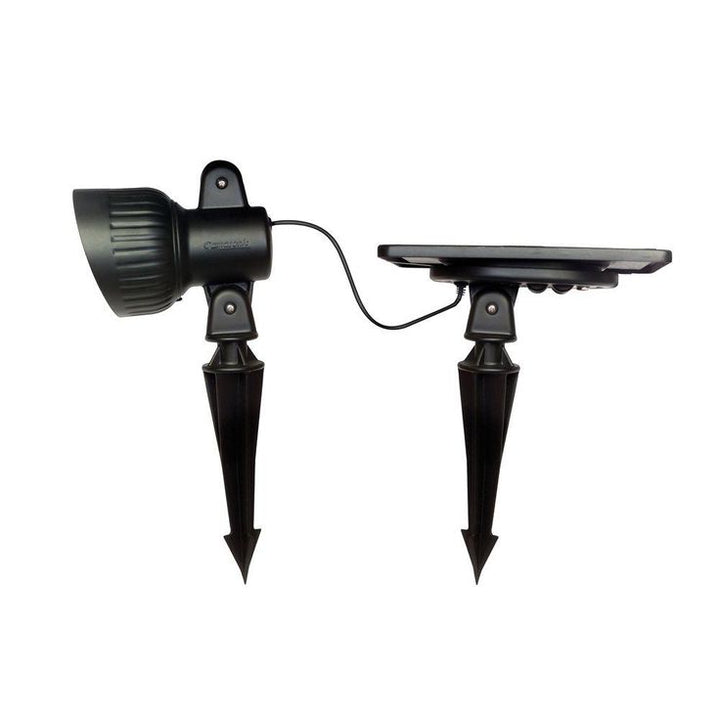 Progressive Solar Powered Integrated LED Bright-White LED Accent Spotlight