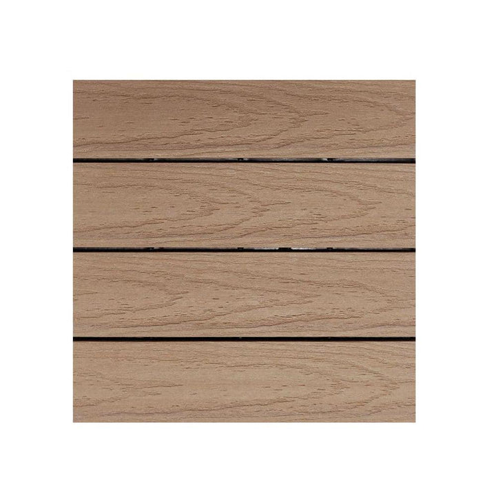 NewTechWood UltraShield Naturale 1 ft. x 1 ft. Quick Deck Outdoor Composite Deck Tile in Canadian Maple (10 sq. ft. per box)