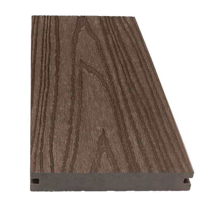 CREATIVE SURFACES Canyon Brown Composite Decking Boards - 12 ft (32 Planks)