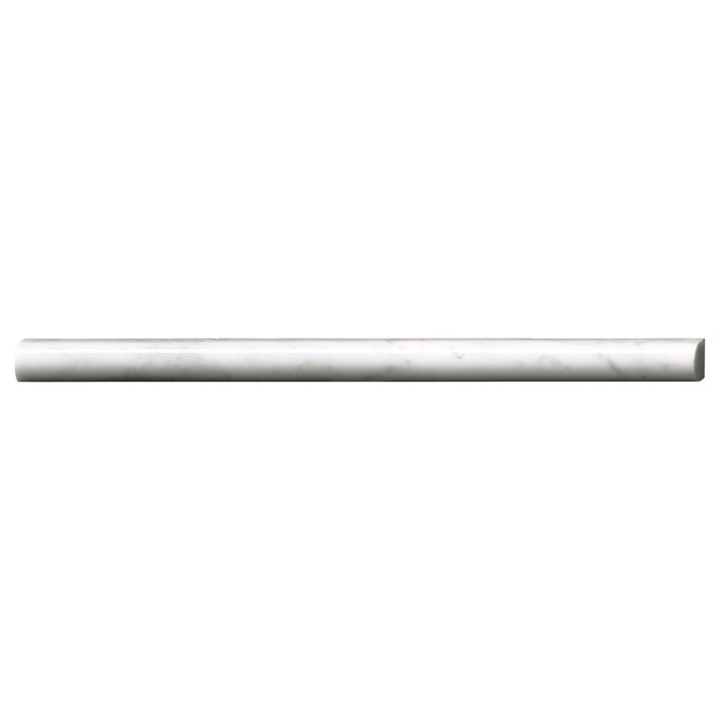 MS International Bianco Carrara 3/4 x 12 Marble Pencil Liner