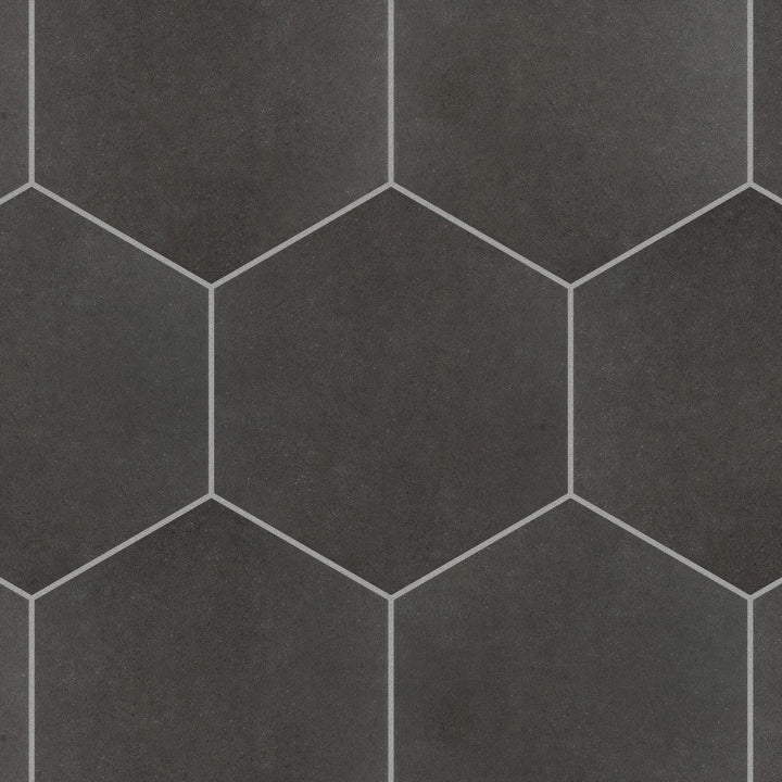Merola Tile Vintage Hex Marengo 8-5/8 in. x 9-7/8 in. Porcelain Floor and Wall Tile (11.56 sq. ft. per case)