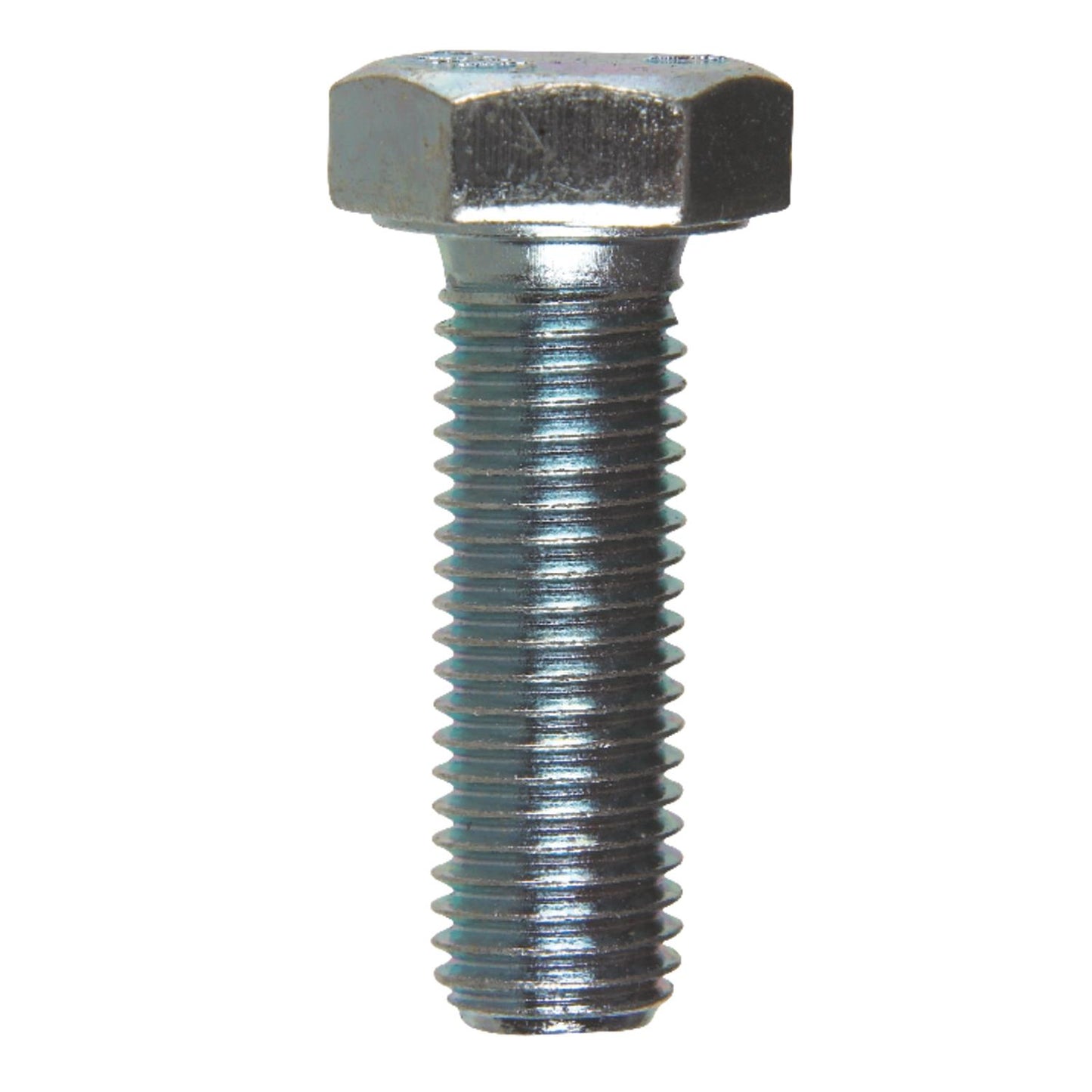 Hillman 5/16 in. Diameter x 1 in. Length Heat-Treated Zinc Steel Hex Head Cap Screw, 100-Pack