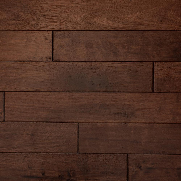 ASPEN FLOORING Chandler Caucho Wood 3/4 in. T x 4.5 in. W Light Distressed Solid Hardwood Flooring (21.82 sqft/case)
