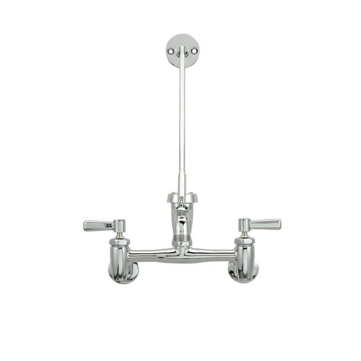 Zurn 2-Handle Wall-Mount Utility Faucet in Chrome