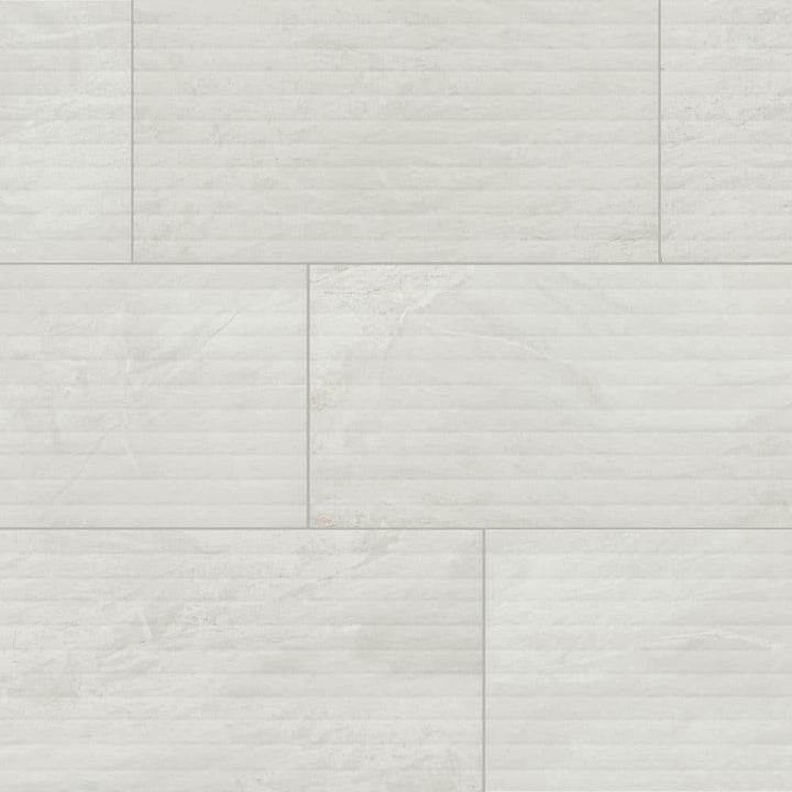 Daltile Bryne Coastline 12 in. x 24 in. Glazed Ceramic Fluted Wall Tile (15.56 sq. ft./Case)