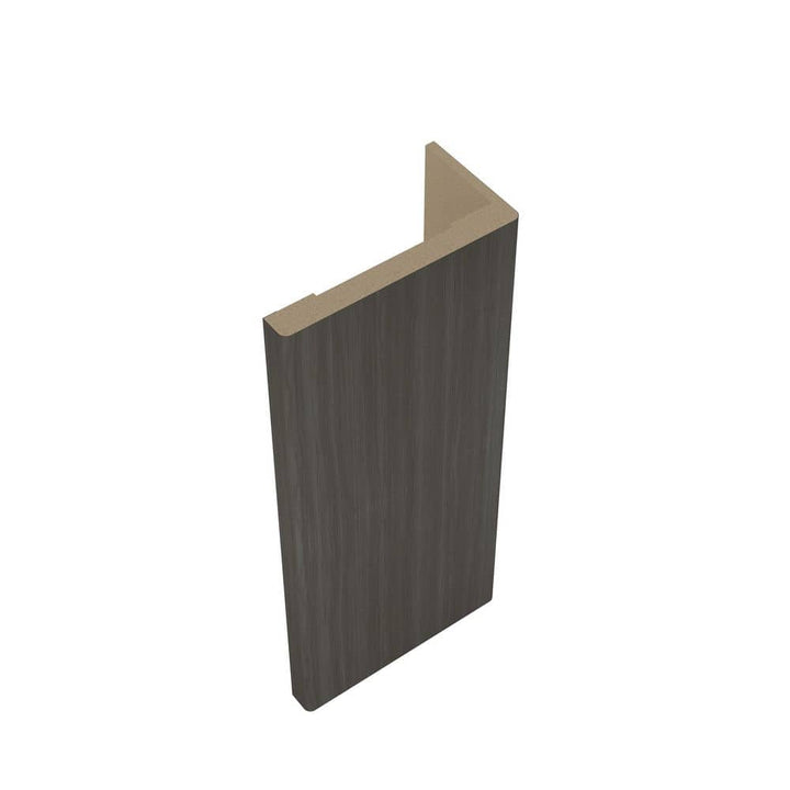 Belldinni 11/16 in. D x 3-1/2 in. W x 85-1/2 in. L MDF Interior Set of Casings for Double Swing Door Gray Oak (6-Piece Kit)