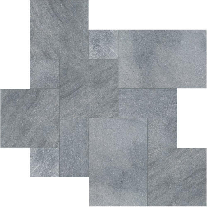 MSI Cosmic Black Sandblast Marble 10 Piece Paver Tile Kit (10 Kits/160 Sq. ft./Pallet)