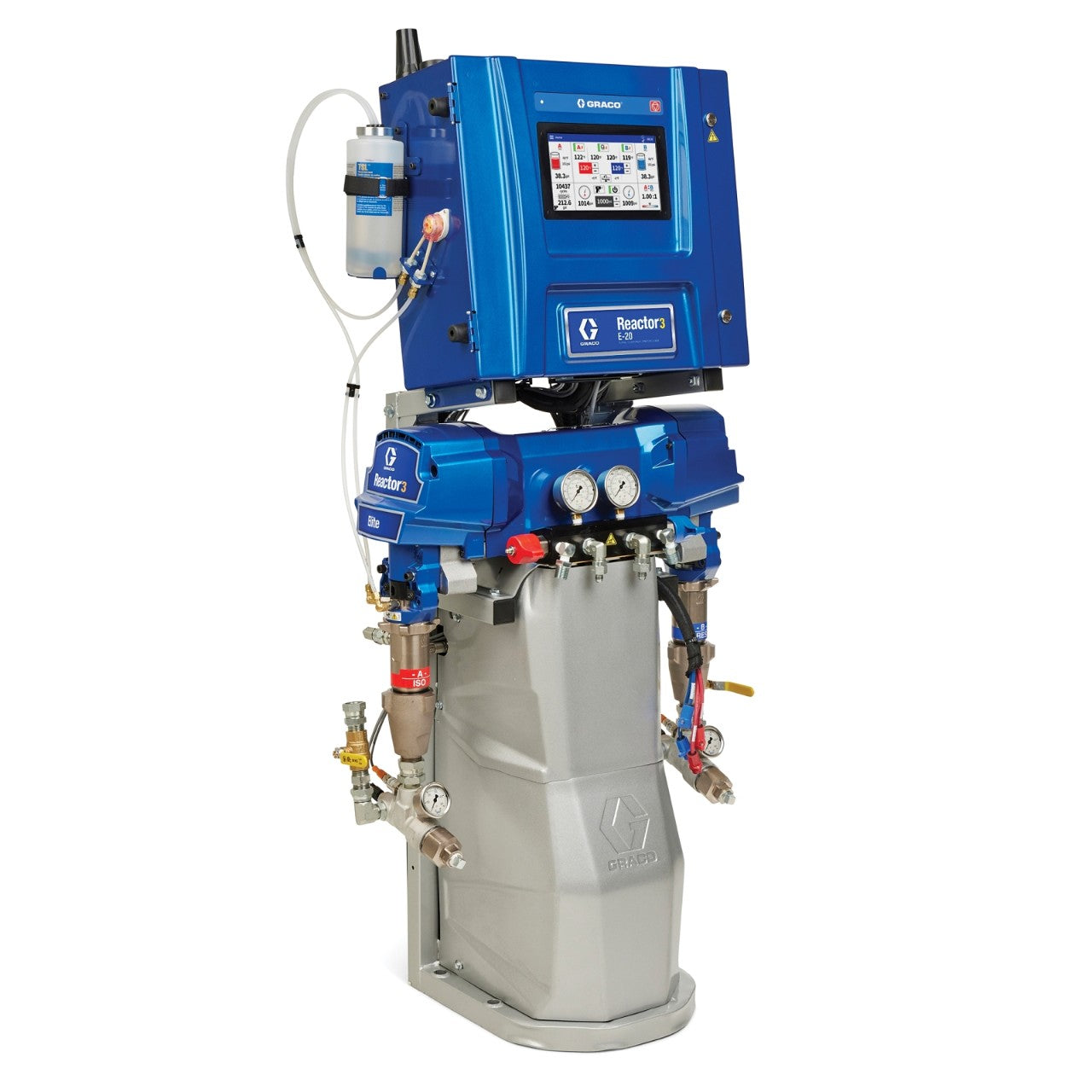 GRACO E-20 Elite Series IHR312 Reactor 3 Spray Foam Proportioner Package w/ 200 ft Internal Heated Hose, 10 kW