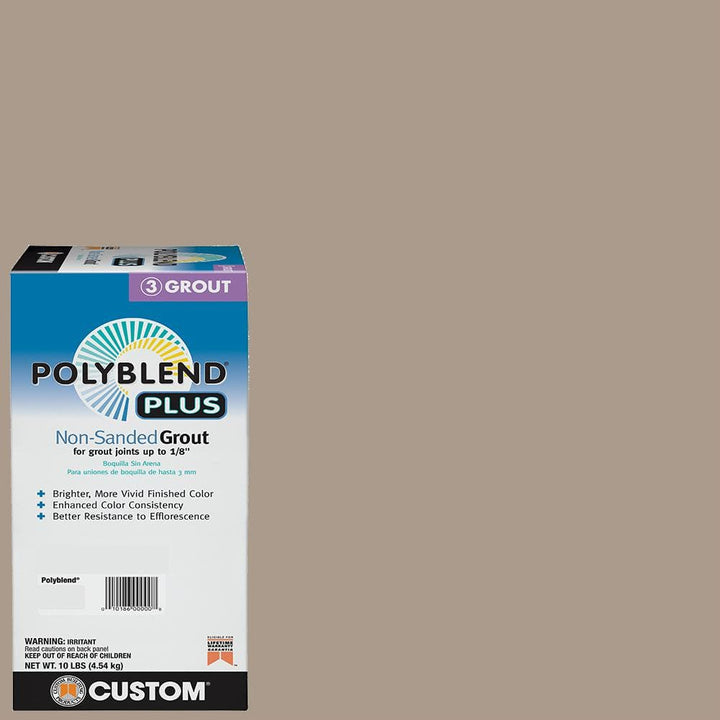 Custom Building Products Polyblend Plus #183 Chateau 10 lb. Unsanded Grout