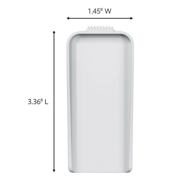 3M Command Plastic Coated White Canvas Picture Hanger, Large, 3 lb Capacity, 1 Pack