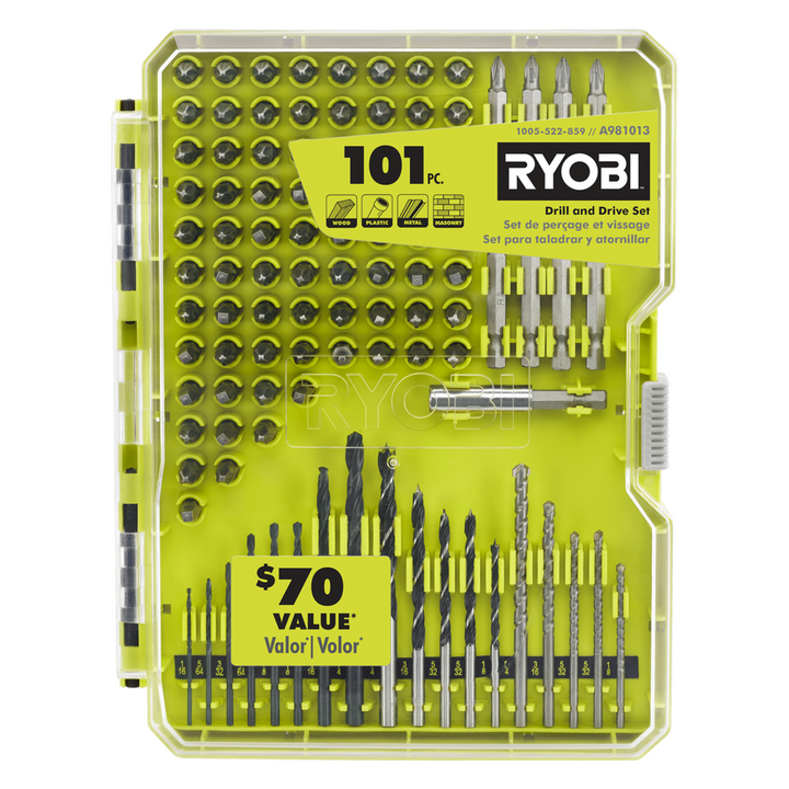 RYOBI 101-Piece Drill and Drive Set