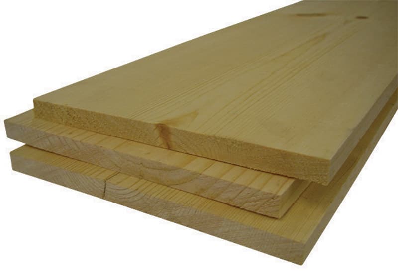 Alexandria Moulding 1 in. T x 12 in. W x 6 ft. L Pine Board