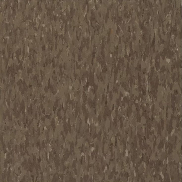 Armstrong Flooring Imperial Texture VCT Chocolate 125-mil x 12-in W x 12-in L Commercial Vinyl Tile Flooring