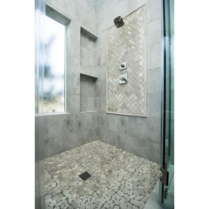 Emser Cultura 10-Pack Cream Natural Stone Border Tile (12-in x 12-in)