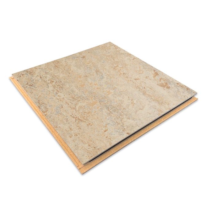 Forbo Flooring Systems Marmoleum Cinch Loc Seal Caribbean 10-mm T x 12-in W x 12-in L Waterproof Tile Look Laminate Flooring (6.78-sq ft / Carton)