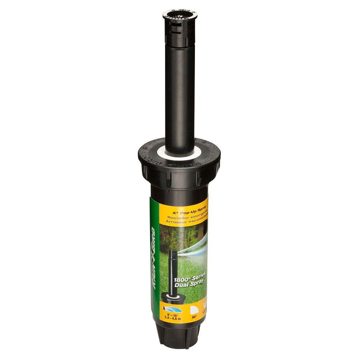 1804 Dual Spray Quarter Pattern 4 in. Pop-Up Spray Head - Super Arbor