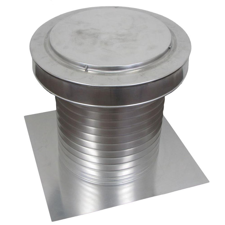 12 in. Dia Keepa Vent an Aluminum Roof Vent for Flat Roofs - Super Arbor