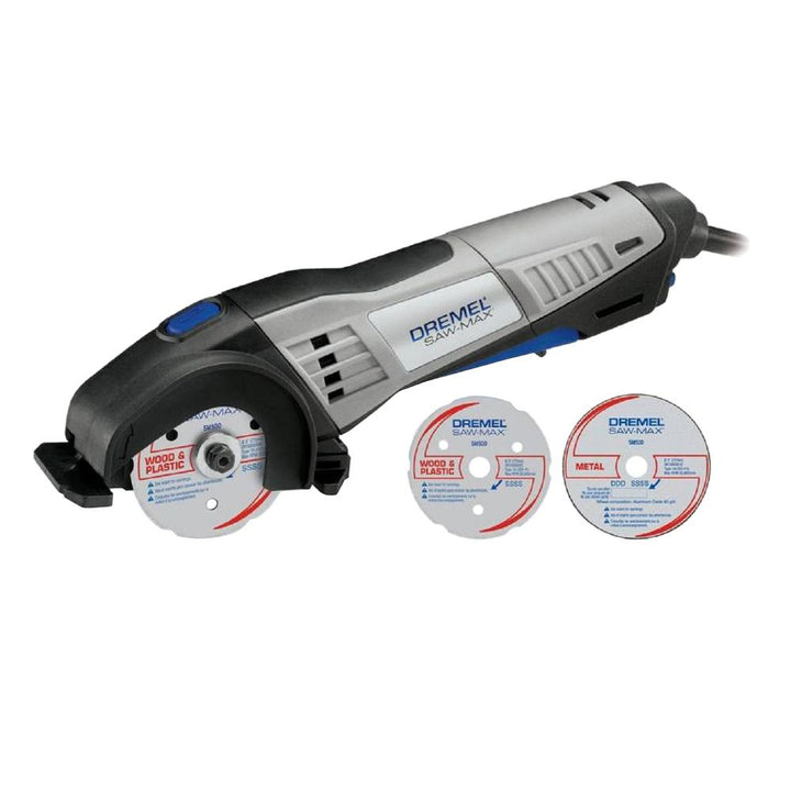 Saw-Max 6 Amp Variable Speed Corded Tool Kit for Wood, Plastic and Metal with 2 Blades - Super Arbor