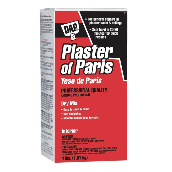 DAP Plaster of Paris 4 lbs. White Dry Mix