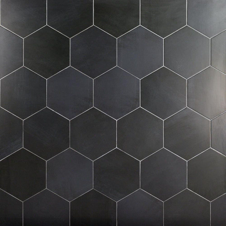 Ivy Hill Tile Langston Dark Gray 9.875 in. x 11.375 in. x 10mm Matte Porcelain Floor and Wall Tile (18 pieces / 10.76 sq. ft. / box)