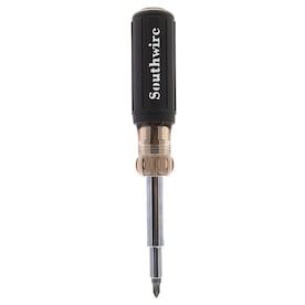 Southwire SD12N1 12-in-1 Multi-Bit Screwdriver with Rubber Cushion Grip