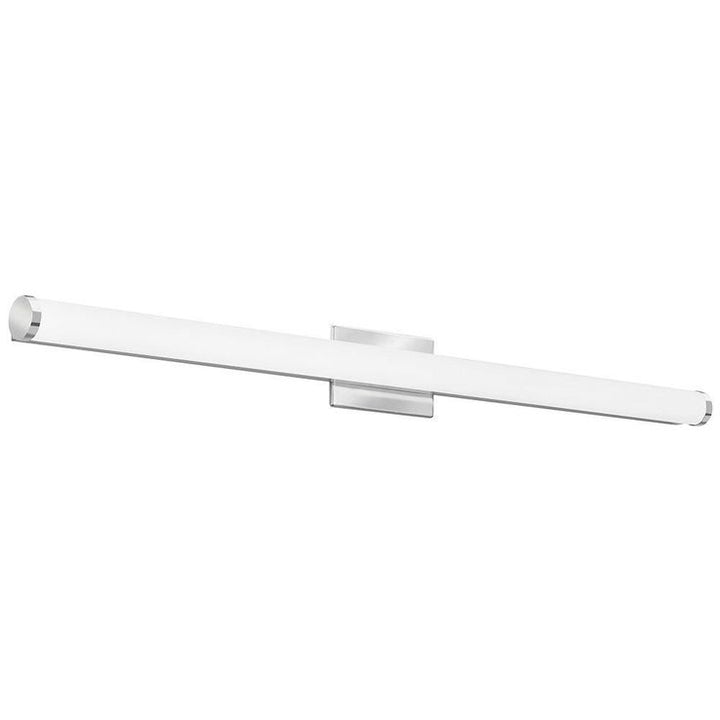 Contemporary Cylinder 4-Light Chrome 4K LED Vanity Light