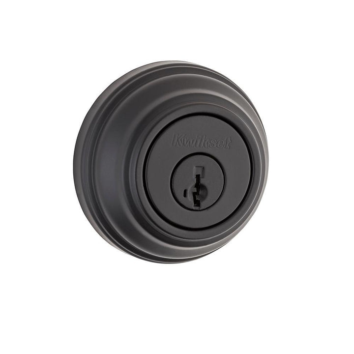 980 Series Iron Black Single Cylinder Deadbolt featuring SmartKey Security - Super Arbor