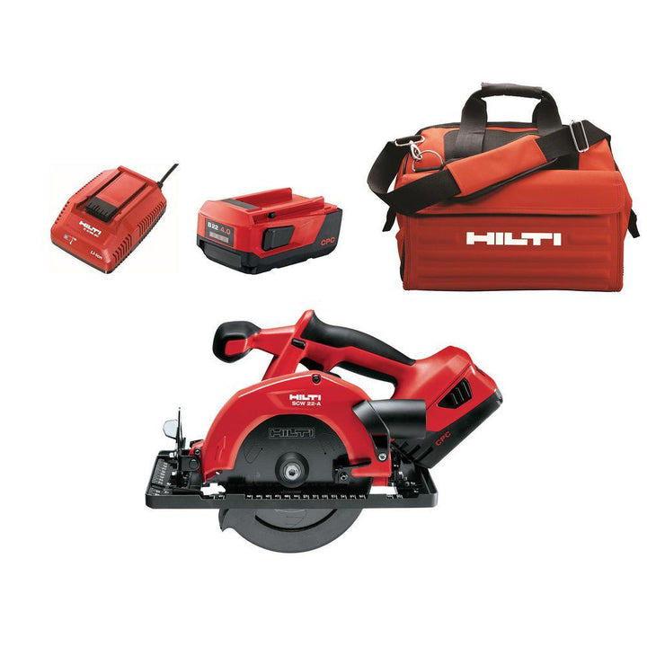 SCW 22-Volt Lithium-Ion Cordless Circular Saw Kit - Super Arbor