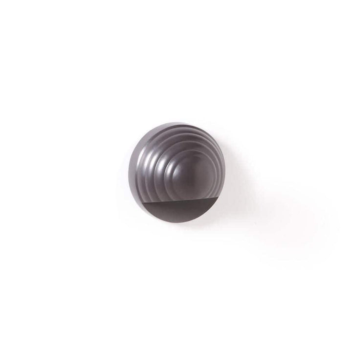 Deckorators 3.5 in. x 3.5 in. Black Round Post Sconce