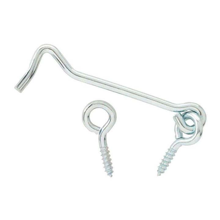 3 in. Zinc-Plated Hook and Eye (2-Pack)