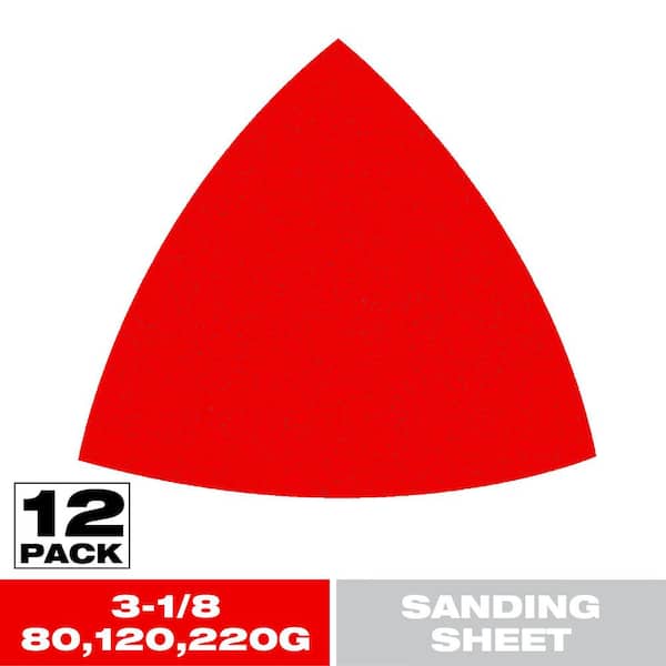 Diablo Oscillating Triangle Sanding Sheets Assorted 3-1/8"