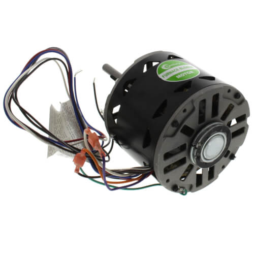 Century DL1036 blower motor - side view (Type: Permanent Split Capacitor; Voltage: 115V)