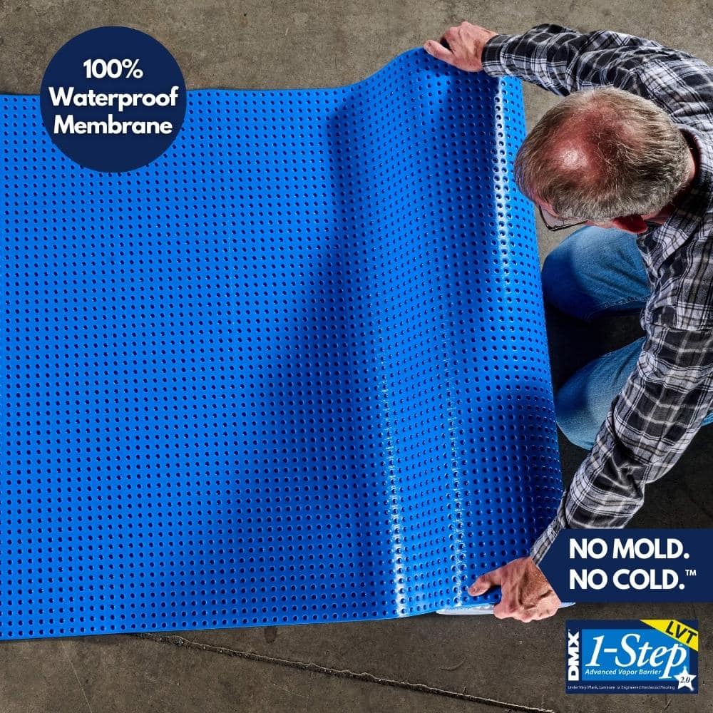 DMX 1-STEP 100 sq. ft. 3.6 ft. x 29 ft. x 5/.32 in. Underlayment for Vinyl Planks, Laminate and Engineered Hardwood Floors
