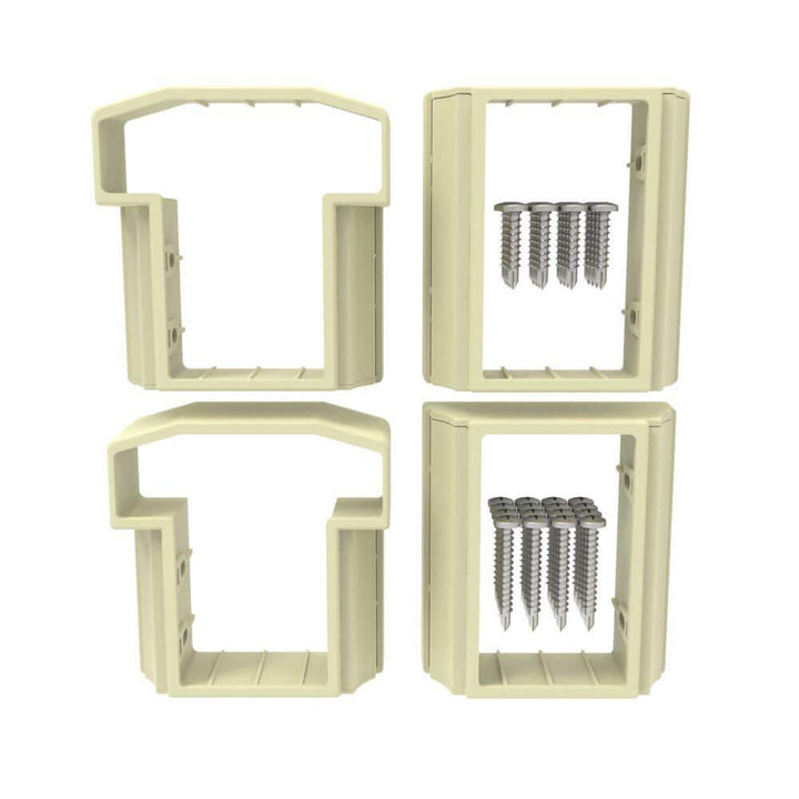 RDI T-Top Level Bracket Set (2-Top and 2-Bottom Brackets) in Dune