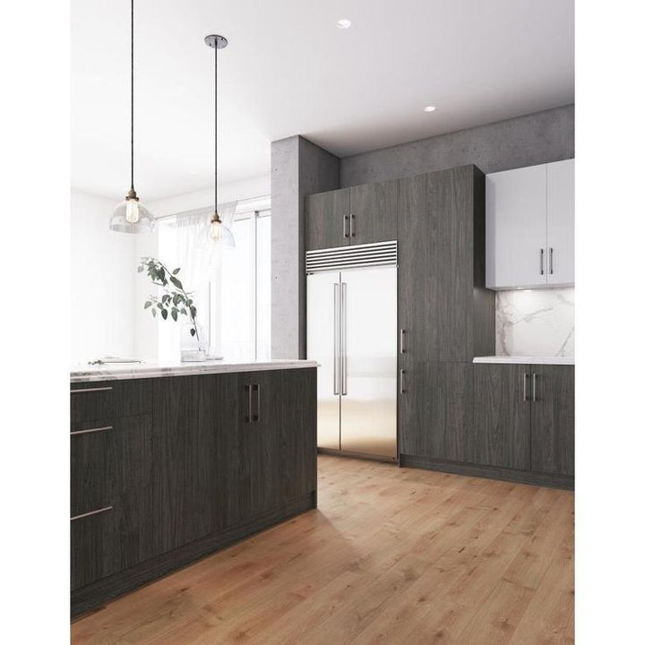 Cambridge 12-in W x 12-in H x 2-in D Carbon Marine Wood Engineered Wood Door Base Stock Cabinet