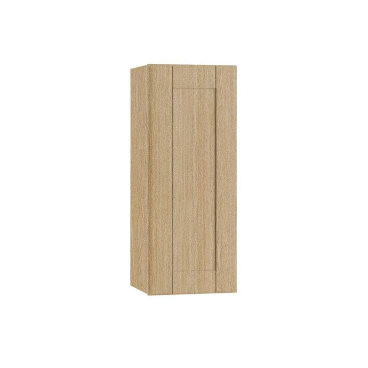 Home Decorators Collection Washington 9 in. W x 12 in. D x 36 in. H Assembled Plywood Wall Kitchen Cabinet in Vanguard Oak with Soft Close Door
