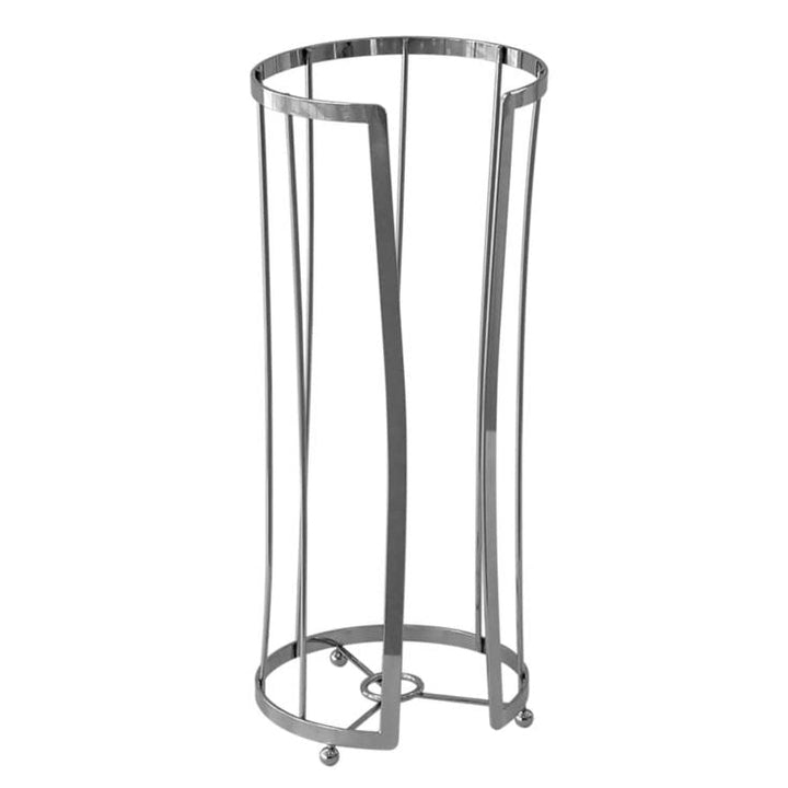 Style Selections Chrome Freestanding Floor Replacement Roller Toilet Paper Holder